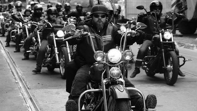 Crying won`t help you now...International rally of bikers GOBLIN SHOW Hells Angels